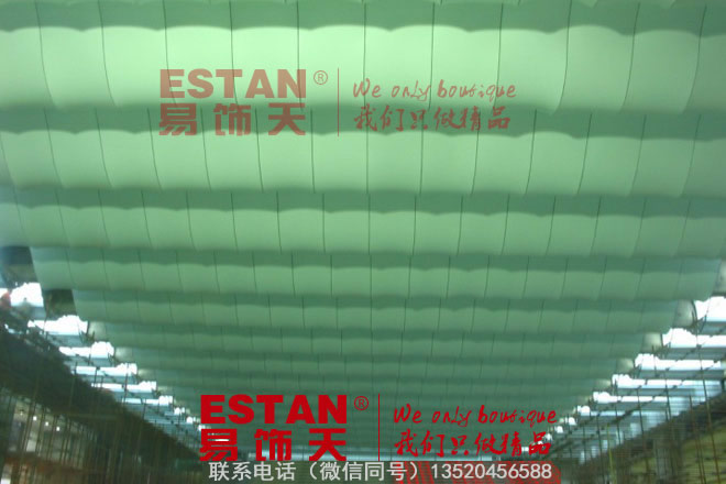 游泳館波浪吊頂